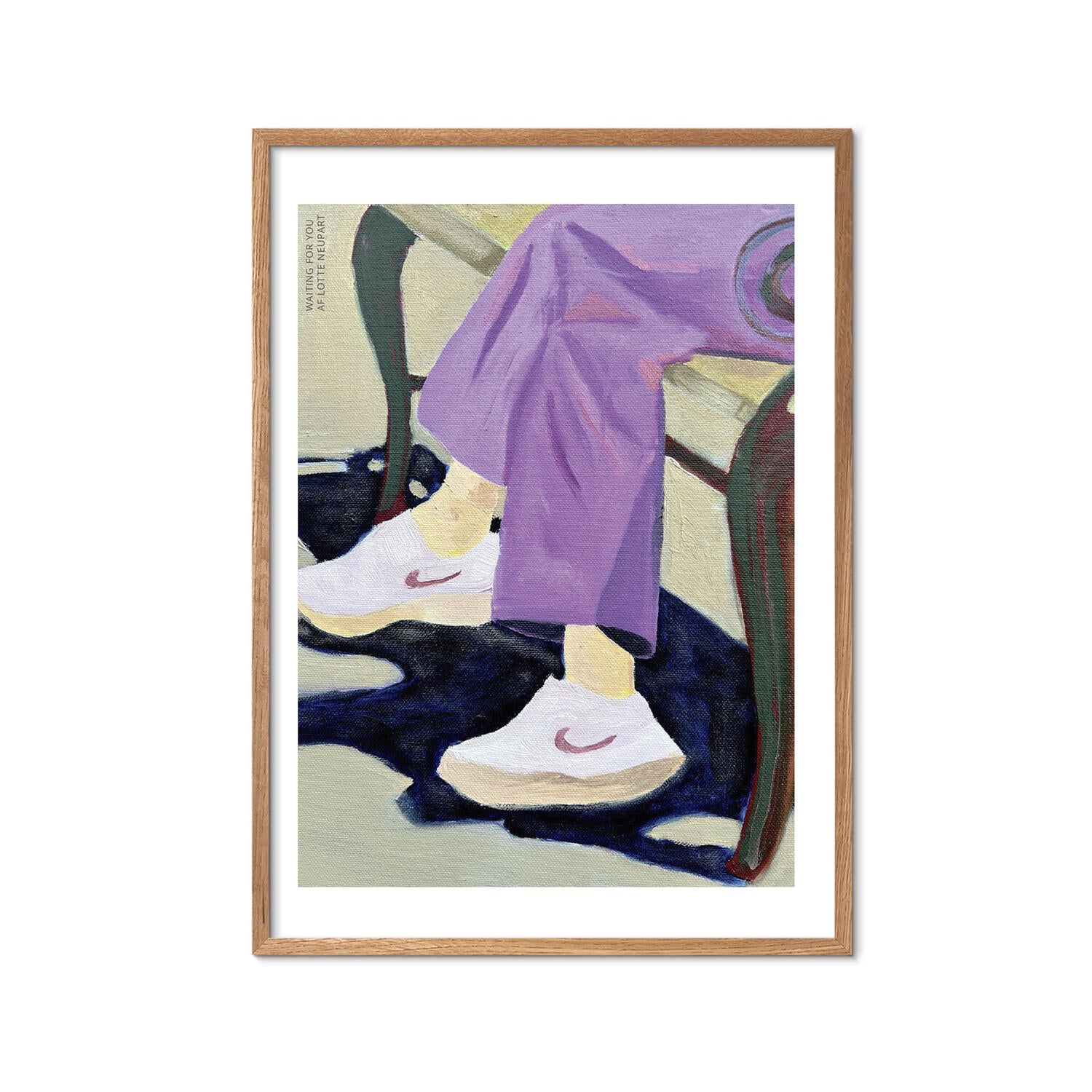 Waiting for You plakat - 30 x 40 cm